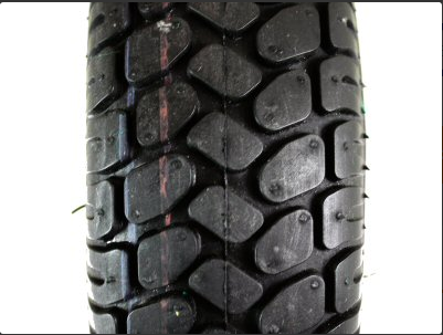 (image for) 10 inch Tire - Duro Tread patternTire Bigfoot Knobby